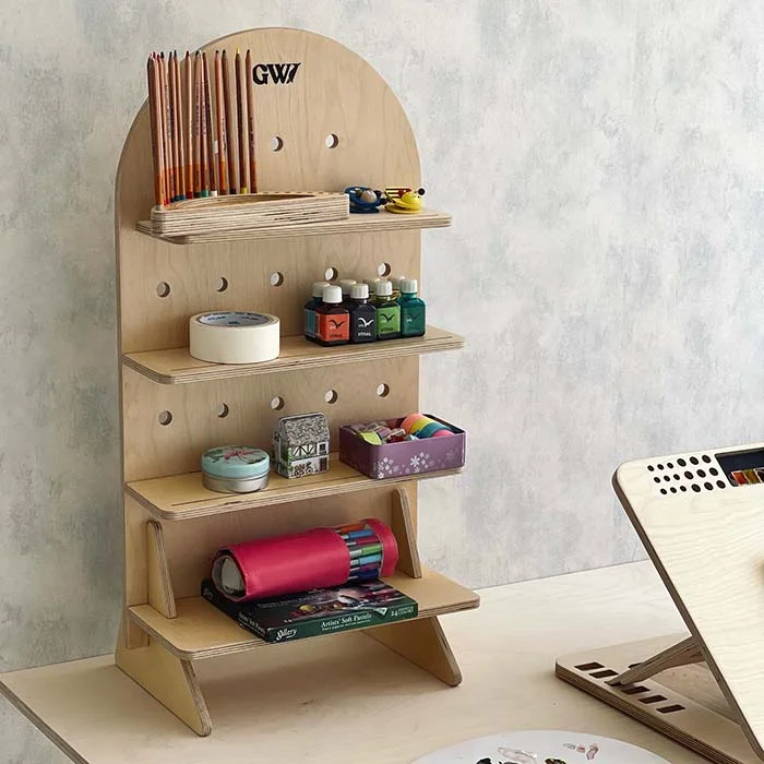 استند زمینی چوبی کوچک 38*75 گودوود استند زمینی چوبی کوچک 38*75 گودوود