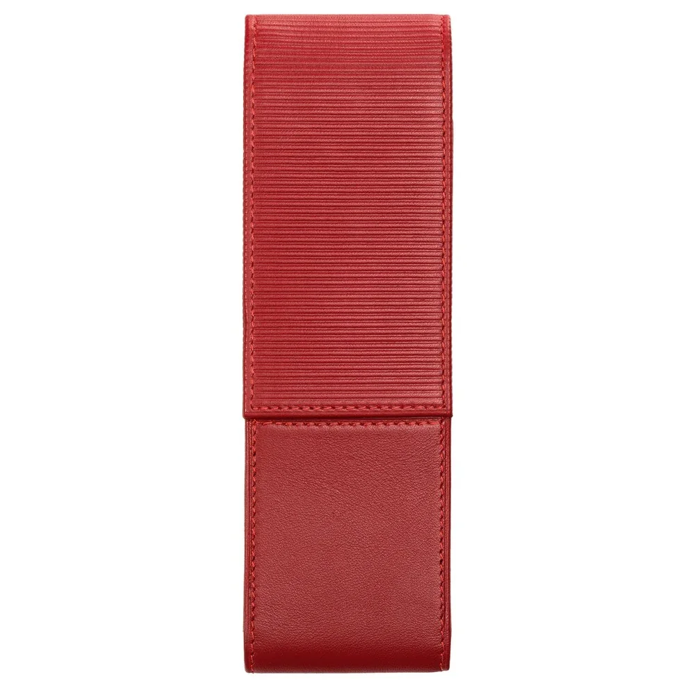 کیف قلم 2 عددی چرمی مگنتی Red A315 لامی