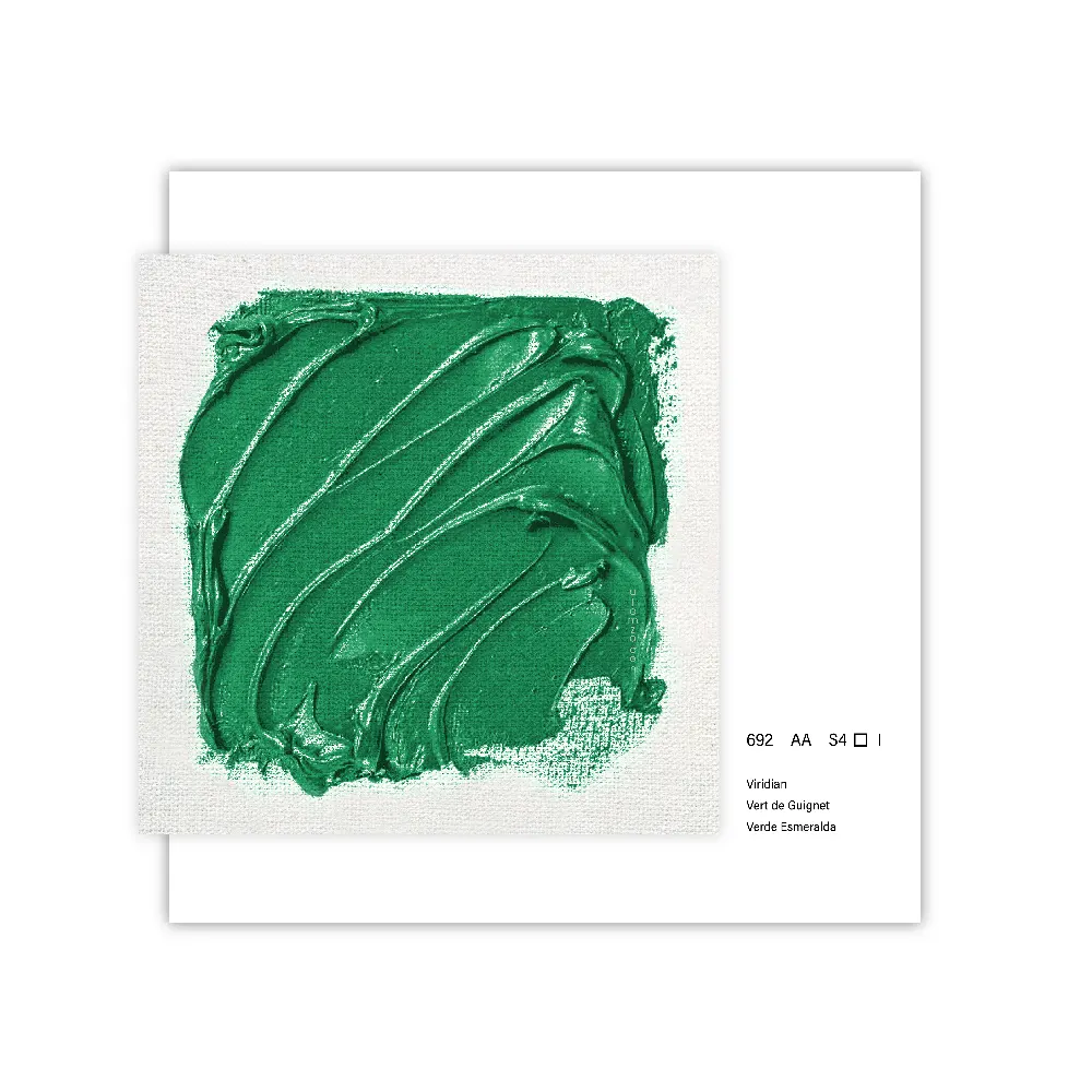 رنگ روغن آرتیست 37 میل Viridian کد 692 سری 4 وینزور رنگ روغن آرتیست 37 میل Viridian کد 692 سری 4 وینزور