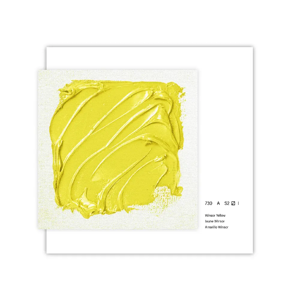 رنگ روغن آرتیست 37 میل Winsor Yellow کد 730 سری 2 وینزور رنگ روغن آرتیست 37 میل Winsor Yellow کد 730 سری 2 وینزور