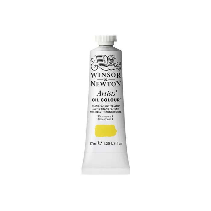 رنگ روغن آرتیست 37 میل Transparent Yellow کد 653 سری 4 وینزور رنگ روغن آرتیست 37 میل Transparent Yellow کد 653 سری 4 وینزور