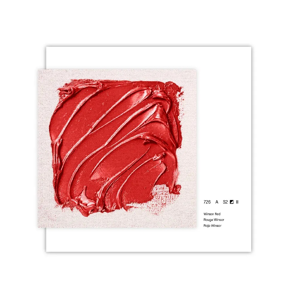 رنگ روغن آرتیست 37 میل Winsor Red کد 726 سری 2 وینزور رنگ روغن آرتیست 37 میل Winsor Red کد 726 سری 2 وینزور