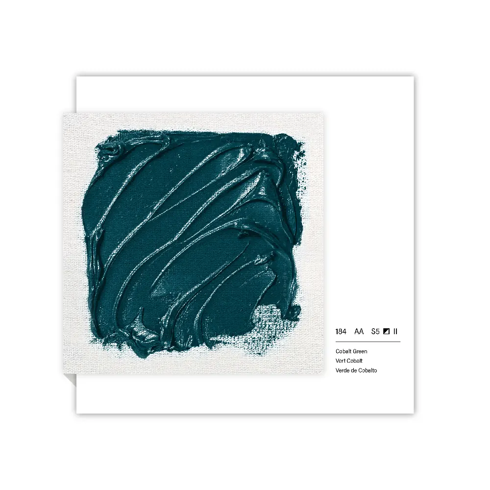 رنگ روغن آرتیست 37 میل Cobalt Green کد 184 سری 5 وینزور رنگ روغن آرتیست 37 میل Cobalt Green کد 184 سری 5 وینزور