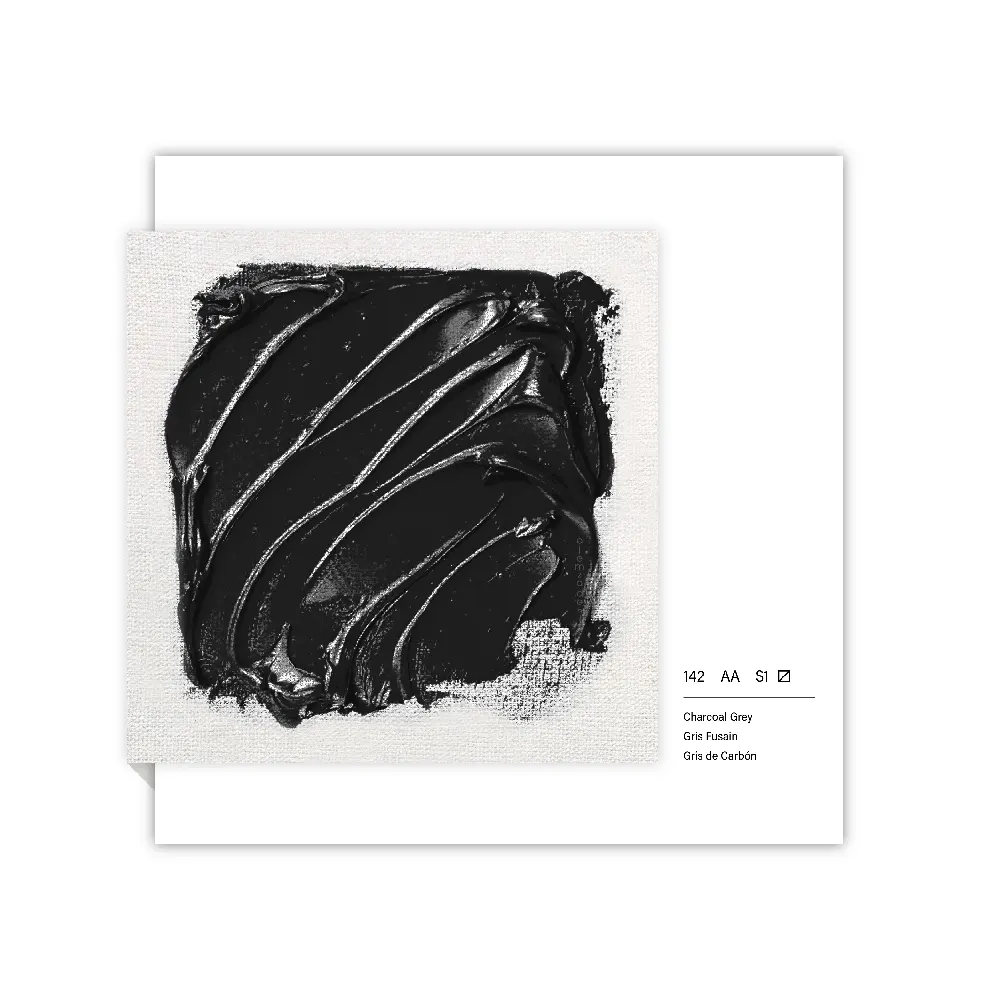 رنگ روغن آرتیست 37 میل Charcoal Grey کد 142 سری 1 وینزور رنگ روغن آرتیست 37 میل Charcoal Grey کد 142 سری 1 وینزور