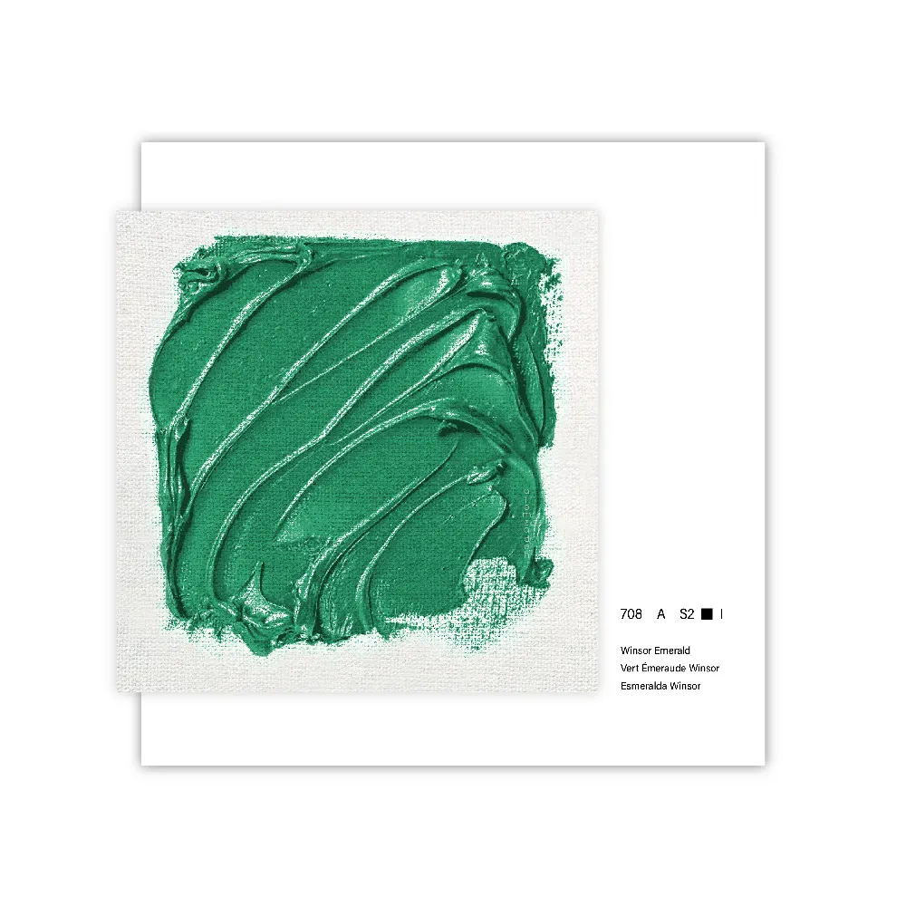 رنگ روغن آرتیست 37 میل Winsor Emerald کد 708 سری 2 وینزور رنگ روغن آرتیست 37 میل Winsor Emerald کد 708 سری 2 وینزور