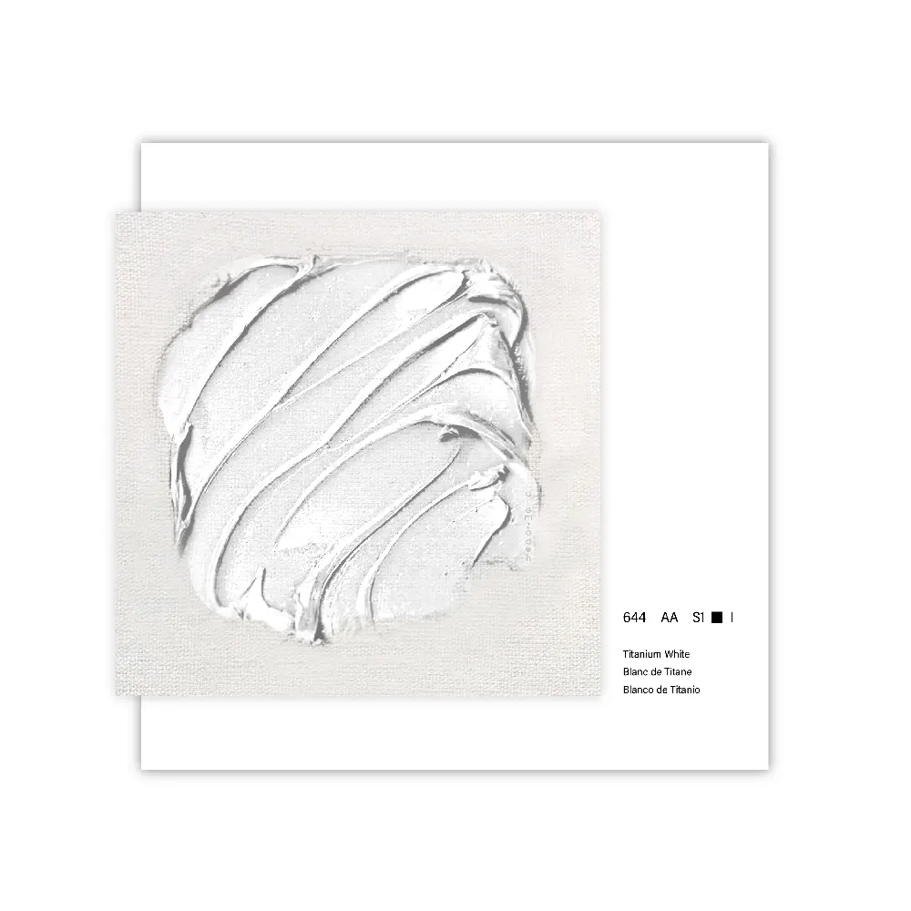 رنگ روغن آرتیست 37 میل Titanium White کد 644 سری 1 وینزور رنگ روغن آرتیست 37 میل Titanium White کد 644 سری 1 وینزور