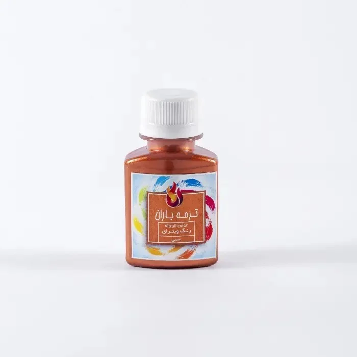 رنگ شیشه 60 میل مسی باران رنگ شیشه 60 میل مسی باران