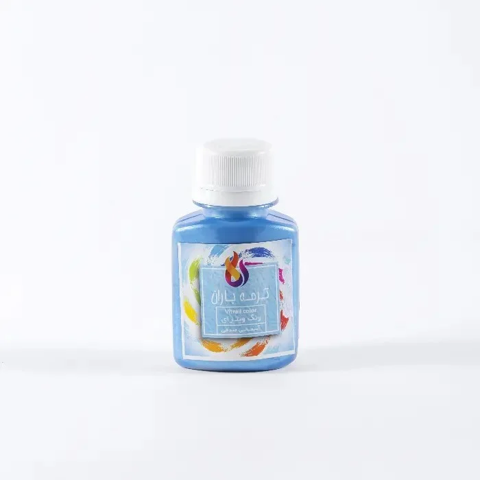 رنگ شیشه 60 میل آسمانی صدفی باران رنگ شیشه 60 میل آسمانی صدفی باران