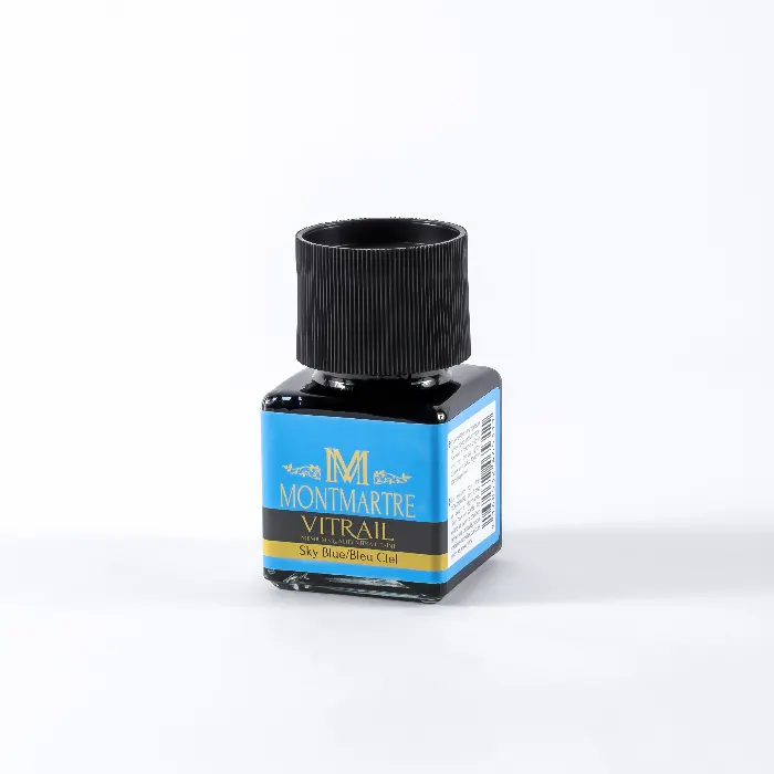 رنگ شیشه 55 میل Sky Blue کد 31 مونت مارت رنگ شیشه 55 میل Sky Blue کد 31 مونت مارت