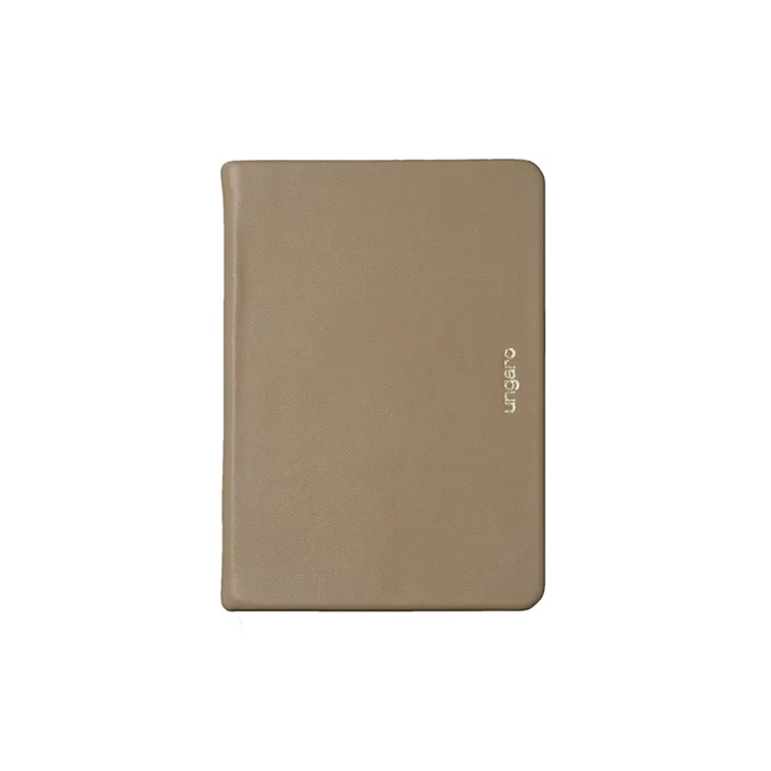 دفتر جلد سخت بدون خط  Sienna Nude & Gold A6 کد UNM618X اونگارو