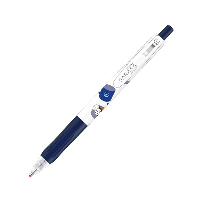 روان نویس 0.5 فشاری Blue Black سری غذا ساراسا زبرا