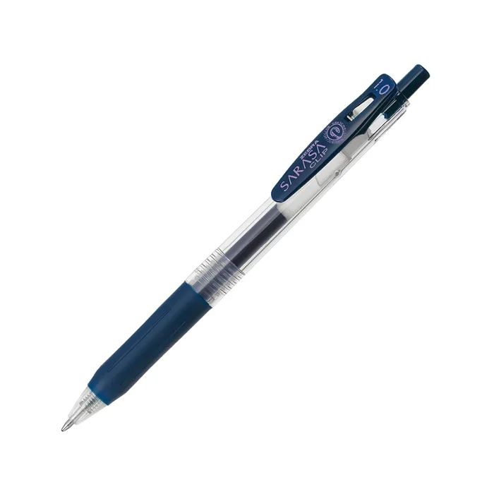 روان نویس 1.0 فشاری Blue Black کلیپ ساراسا زبرا