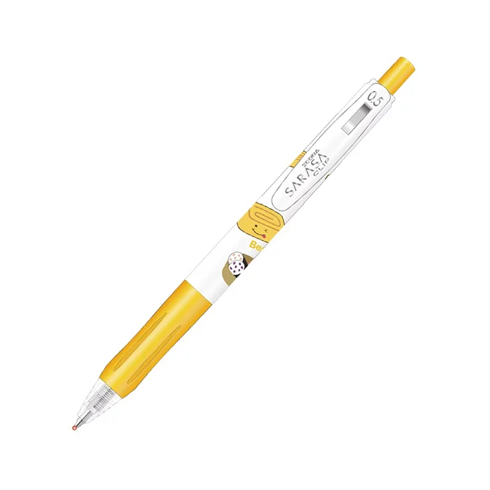 روان نویس 0.5 فشاری Yellow سری غذا کلیپ ساراسا زبرا