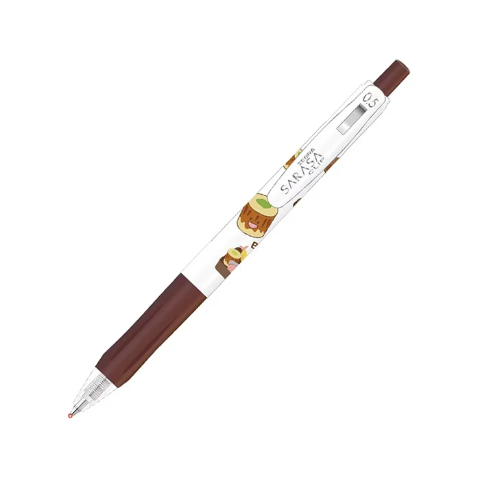 روان نویس 0.5 فشاری Brown سری غذا کلیپ ساراسا زبرا