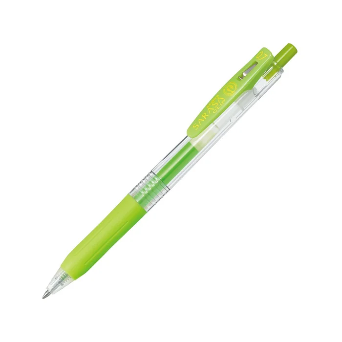روان نویس 0.7 فشاری Light Green کلیپ ساراسا زبرا