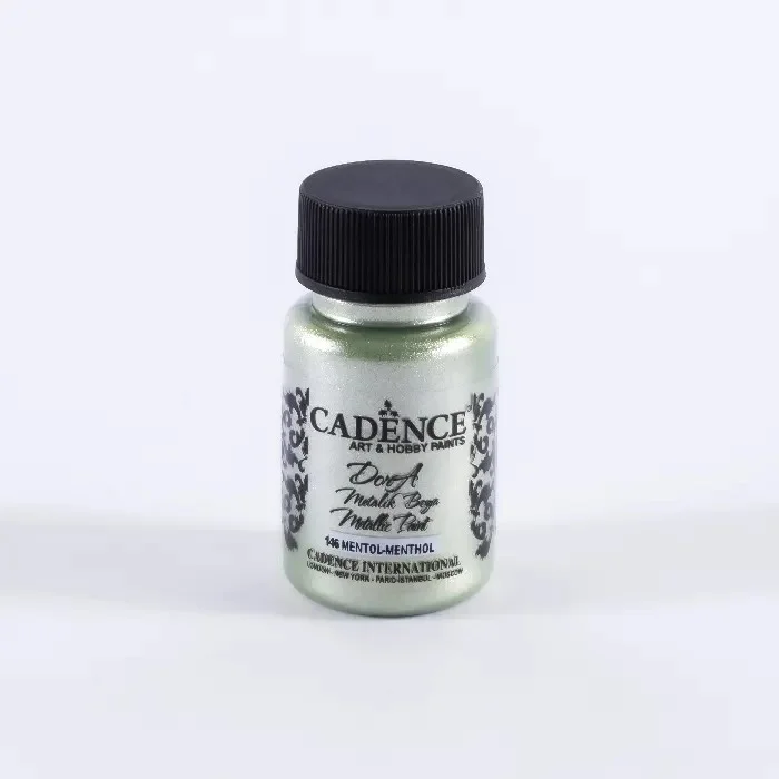 رنگ اکریلیک 50 میل Menthol کد 146 دورا متالیک کادنس رنگ اکریلیک 50 میل Menthol کد 146 دورا متالیک کادنس
