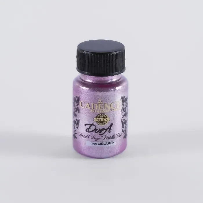 رنگ اکریلیک 50 میل Cyclamen کد 144 دورا متالیک کادنس رنگ اکریلیک 50 میل Cyclamen کد 144 دورا متالیک کادنس
