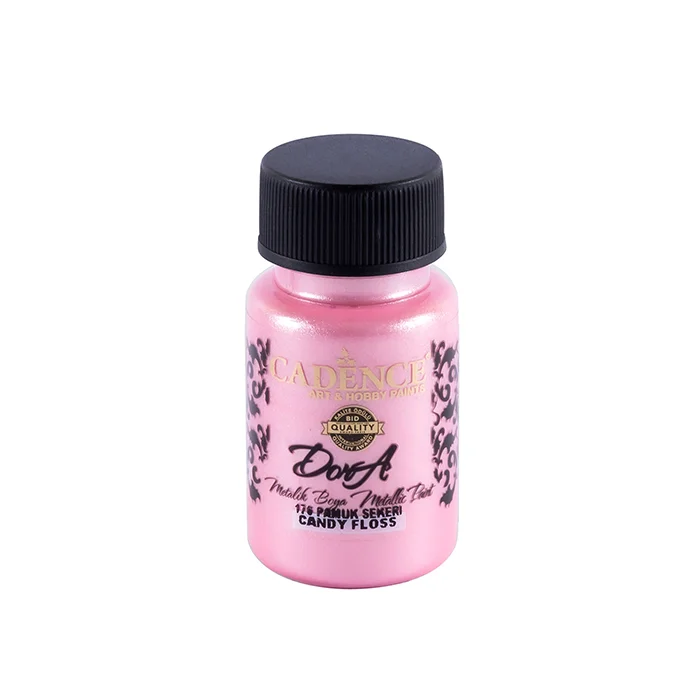 رنگ اکریلیک 50 میل Candy Floss کد 176 دورا متالیک کادنس رنگ اکریلیک 50 میل Candy Floss کد 176 دورا متالیک کادنس