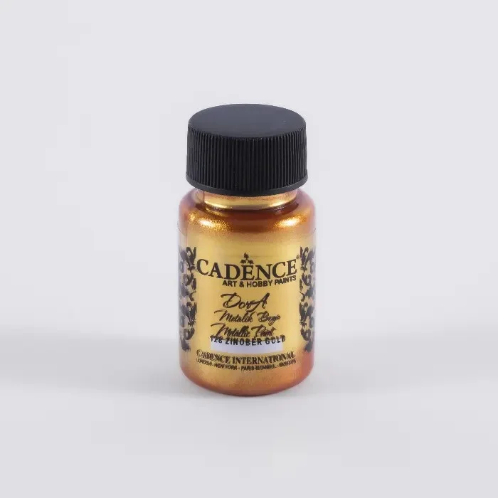 دورا متالیک Zinober Gold کد 128 کادنس دورا متالیک Zinober Gold کد 128 کادنس