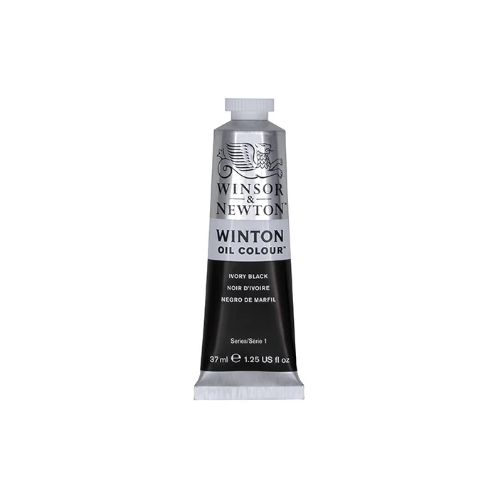 رنگ روغن 37 میل Ivory Black کد 331.24 وینتون وینزور
