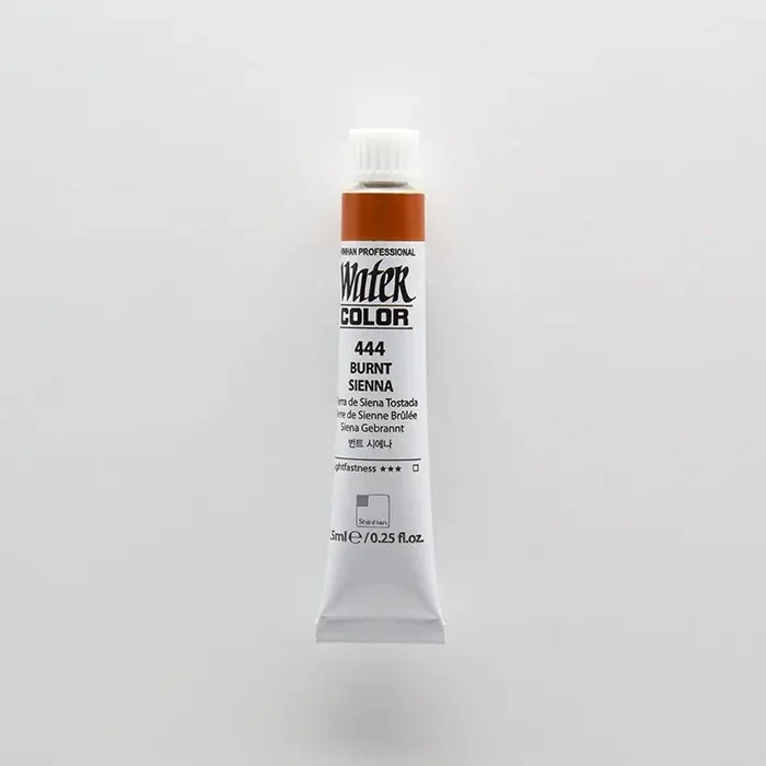 آبرنگ تیوپی 7.5 میل حرفه ای Burnt Sienna کد 444 شین هان آبرنگ تیوپی 7.5 میل حرفه ای Burnt Sienna کد 444 شین هان