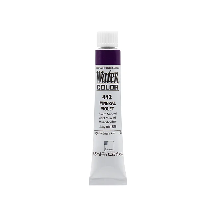آبرنگ تیوپی 7.5 میل حرفه ای Mineral Violet کد 442 شین هان آبرنگ تیوپی 7.5 میل حرفه ای Mineral Violet کد 442 شین هان