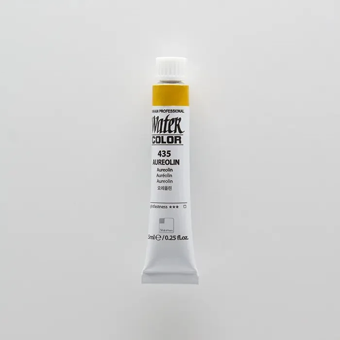 آبرنگ تیوپی 7.5 میل حرفه ای Aureolin کد 435 شین هان آبرنگ تیوپی 7.5 میل حرفه ای Aureolin کد 435 شین هان