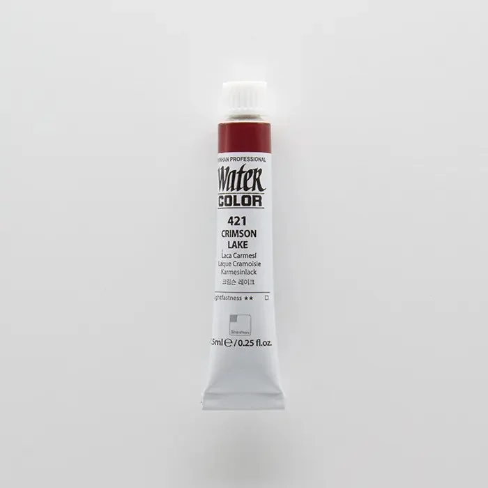 آبرنگ تیوپی 7.5 میل حرفه ای Crimson Lake کد 421 شین هان آبرنگ تیوپی 7.5 میل حرفه ای Crimson Lake کد 421 شین هان