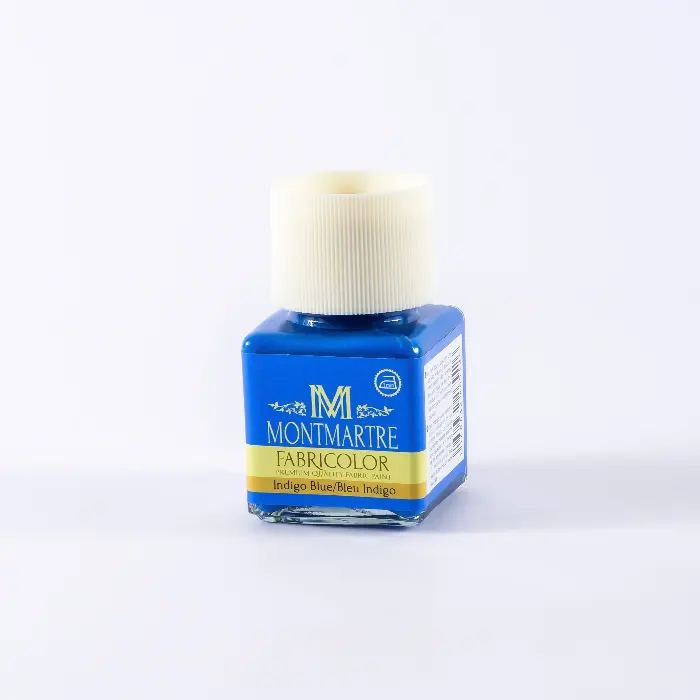 رنگ پارچه 55 میل Indigo Blue کد 42 مونت مارت رنگ پارچه 55 میل Indigo Blue کد 42 مونت مارت