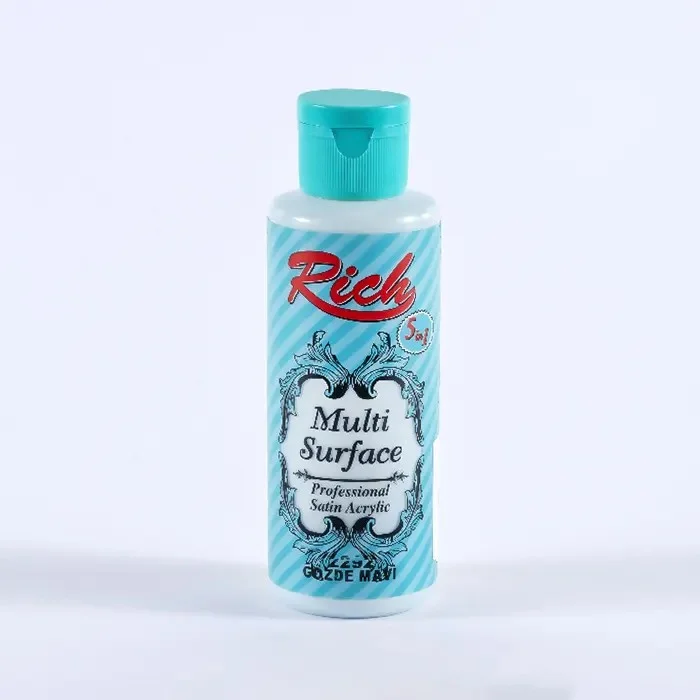 رنگ اکریلیک 120 میل Favorite Blue کد 2292 مولتی سرفیس ریچ