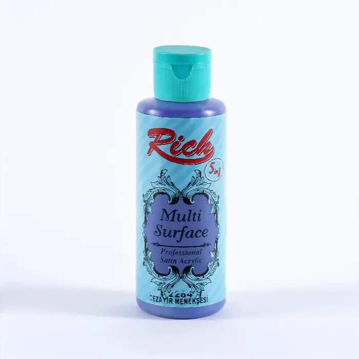 رنگ اکریلیک 120 میل Periwinkle کد 2284 مولتی سرفیس ریچ
