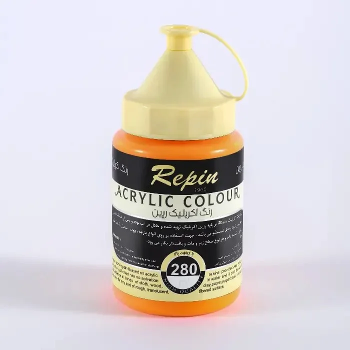 رنگ اکریلیک 280 میل Cadmium yellow hue کد 9 رپین