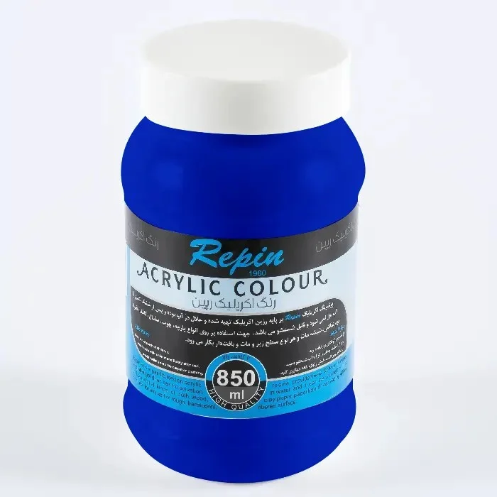 رنگ اکریلیک 850 میل French Ultramarine کد 21 رپین