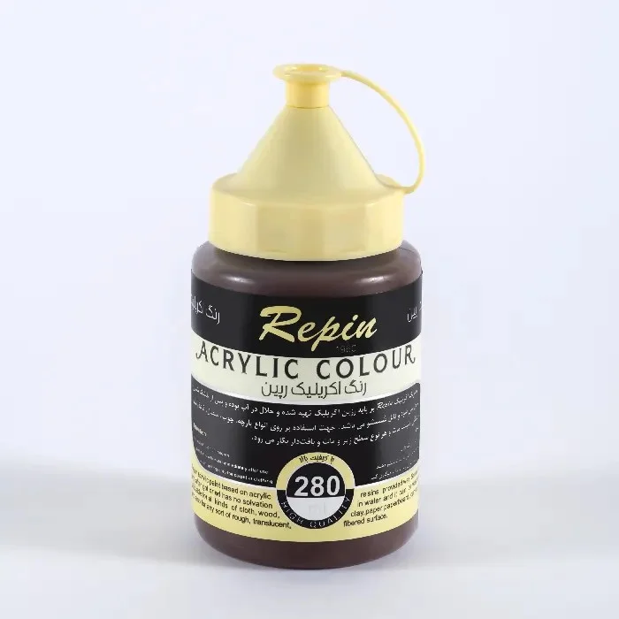 رنگ اکریلیک 280 میل Burnt Umber کد 3 رپین