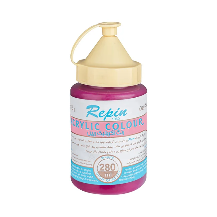 رنگ اکریلیک 280 میل Magenta Rose کد 28 رپین
