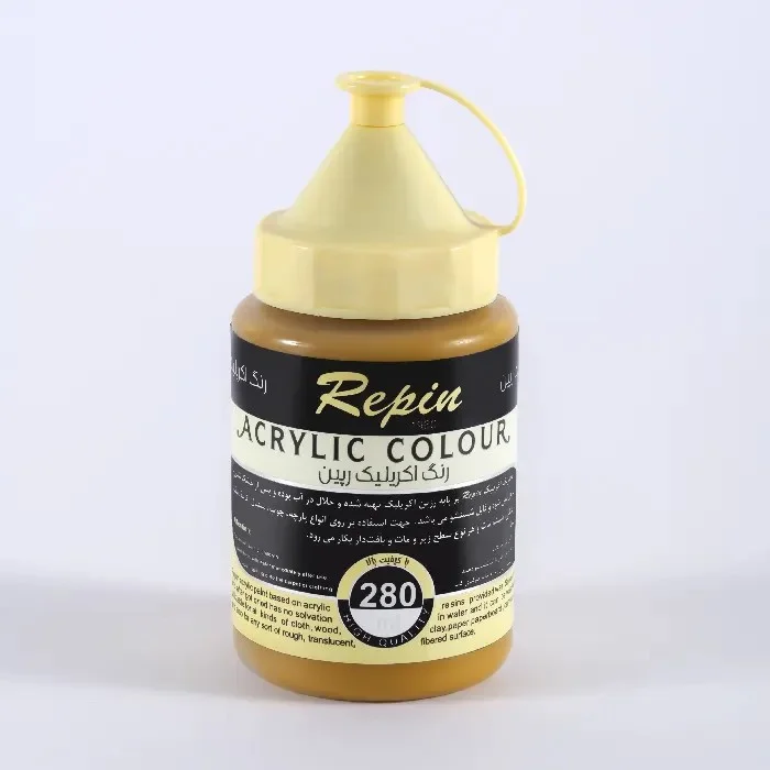 رنگ اکریلیک 280 میل Yellow Ochre کد 44 رپین