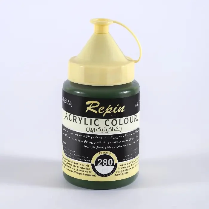 رنگ اکریلیک 280 میل Sap Green کد 37 رپین