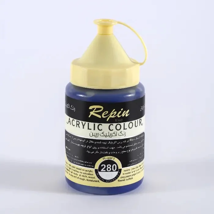 رنگ اکریلیک 280 میل Cobalt Blue کد 15 رپین