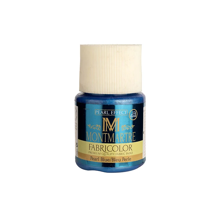 رنگ پارچه 55 میل Pearl Blue کد 74 مونت مارت