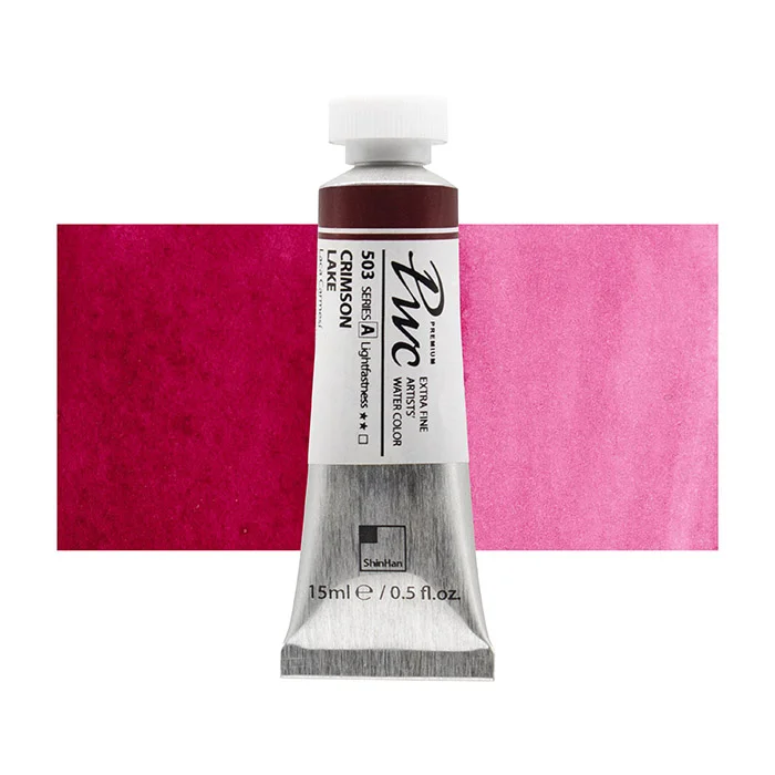 آبرنگ تیوپی 15 میل Crimson Lake کد 503 Pwc سری A شین هان آبرنگ تیوپی 15 میل Crimson Lake کد 503 Pwc سری A شین هان