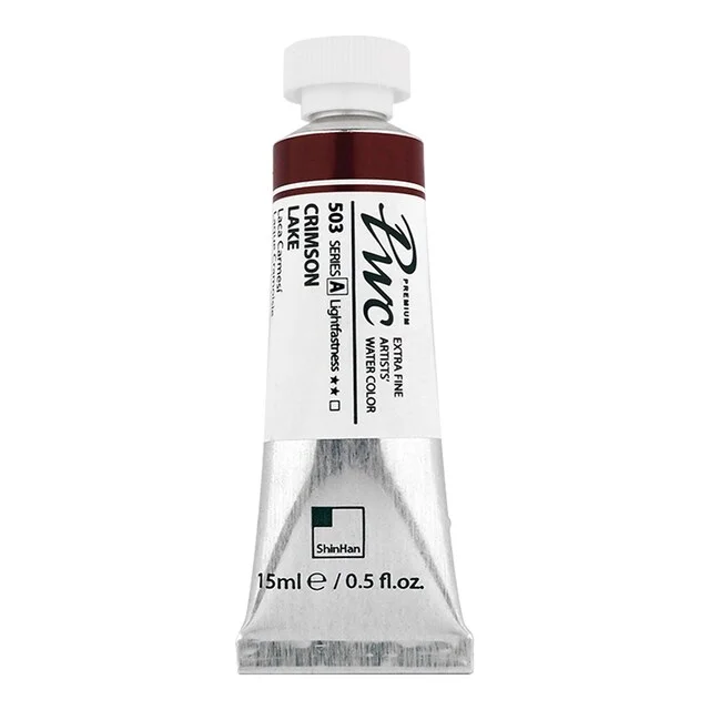 آبرنگ تیوپی 15 میل Crimson Lake کد 503 Pwc سری A شین هان آبرنگ تیوپی 15 میل Crimson Lake کد 503 Pwc سری A شین هان