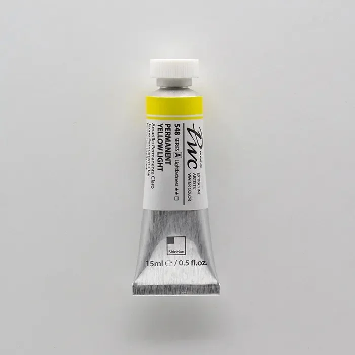 آبرنگ تیوپی 15 میل Permanent Yellow Light کد 548 Pwc سری A شین هان آبرنگ تیوپی 15 میل Permanent Yellow Light کد 548 Pwc سری A شین هان