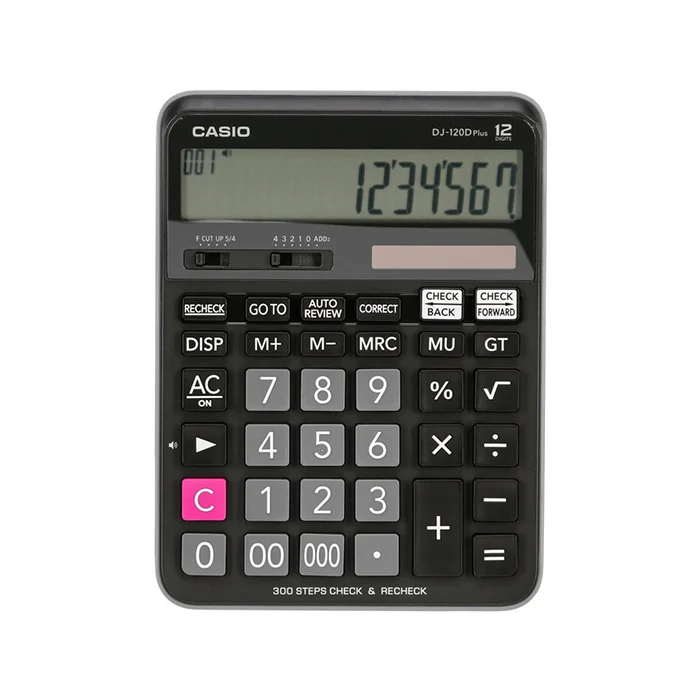 ماشین حساب DJ 120D PLUS کاسیو