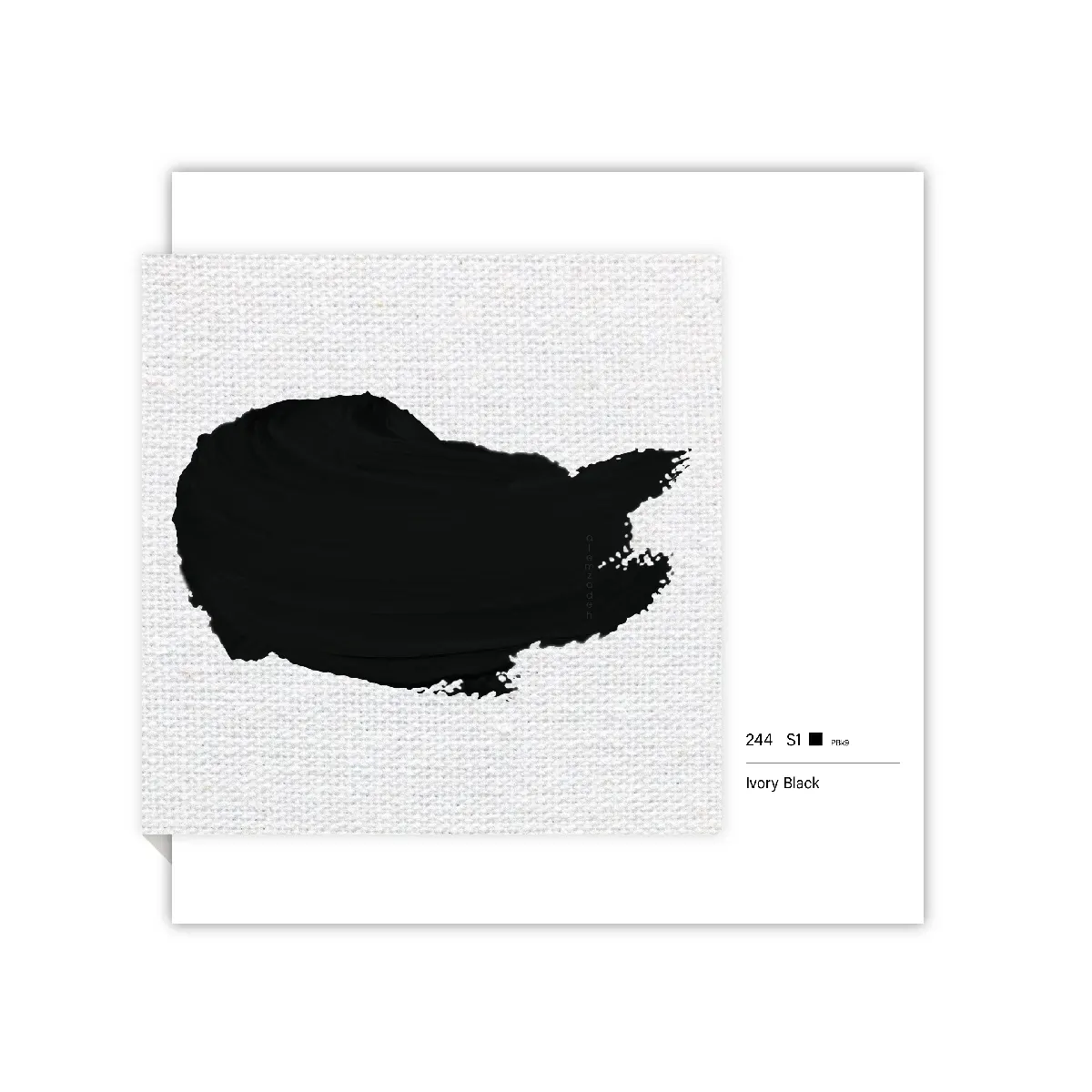 رنگ اکریلیک بیسیک 250 میل Ivory Black کد 244 لیکوئیتکس رنگ اکریلیک بیسیک 250 میل Ivory Black کد 244 لیکوئیتکس