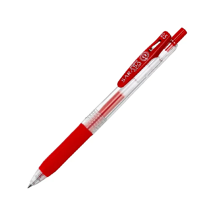 روان نویس 0.5 فشاری Red کلیپ ساراسا زبرا