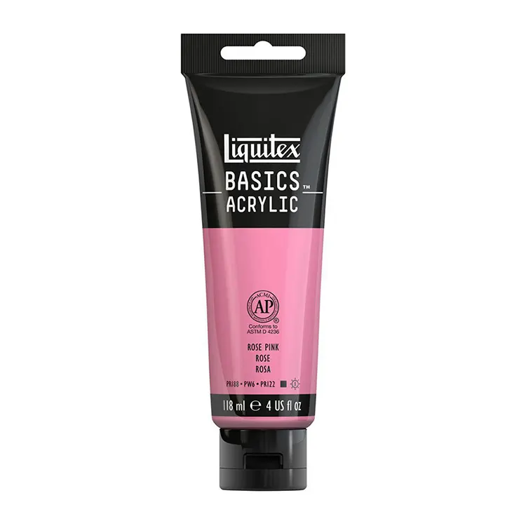 اکریلیک بیسیک 118 میل Rose Pink کد 048 لیکوئیتکس اکریلیک بیسیک 118 میل Rose Pink کد 048 لیکوئیتکس