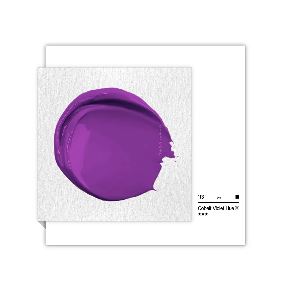 گواش تیوپی 15 میل Cobalt Violet Hue کد 113 سری B دیزاینر شین هان گواش تیوپی 15 میل Cobalt Violet Hue کد 113 سری B دیزاینر شین هان