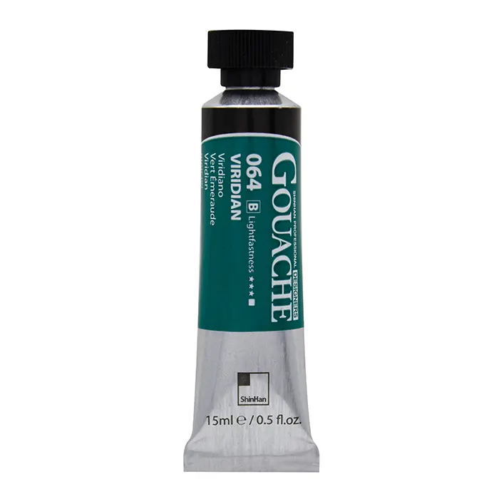 گواش تیوپی 15 میل Viridian کد 064 سری B دیزاینر شین هان گواش تیوپی 15 میل Viridian کد 064 سری B دیزاینر شین هان