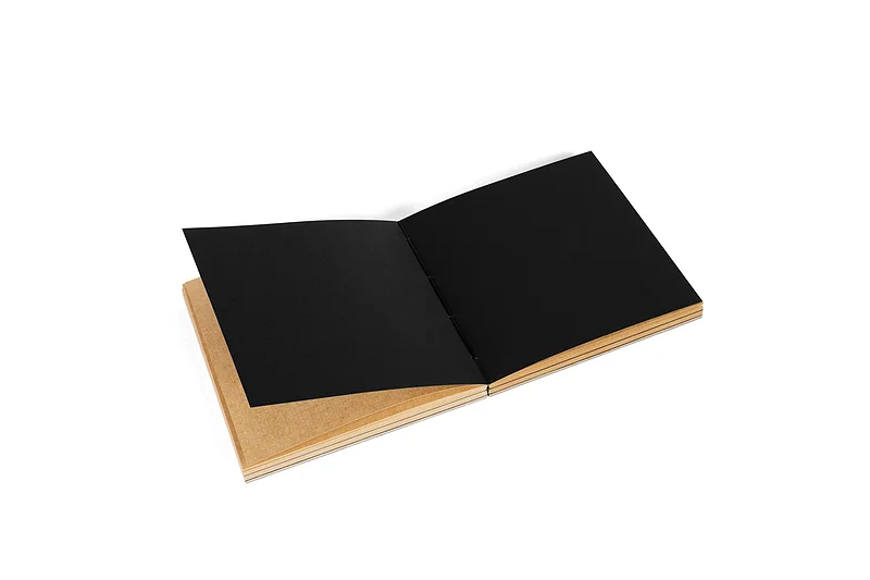 دفتر یک رو شطرنجی کاغذ کرافت 96 برگ 15.5*15.5 خشتی جلد مشکی 1550 بن/ Basenotes دفتر یک رو شطرنجی کاغذ کرافت 96 برگ 15.5*15.5 خشتی جلد مشکی 1550 بن/ Basenotes