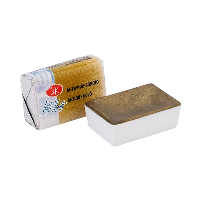آبرنگ قرصی Antique Gold کد 981 سنت پترزبورگ